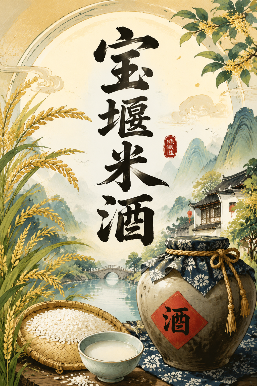 宝堰米酒