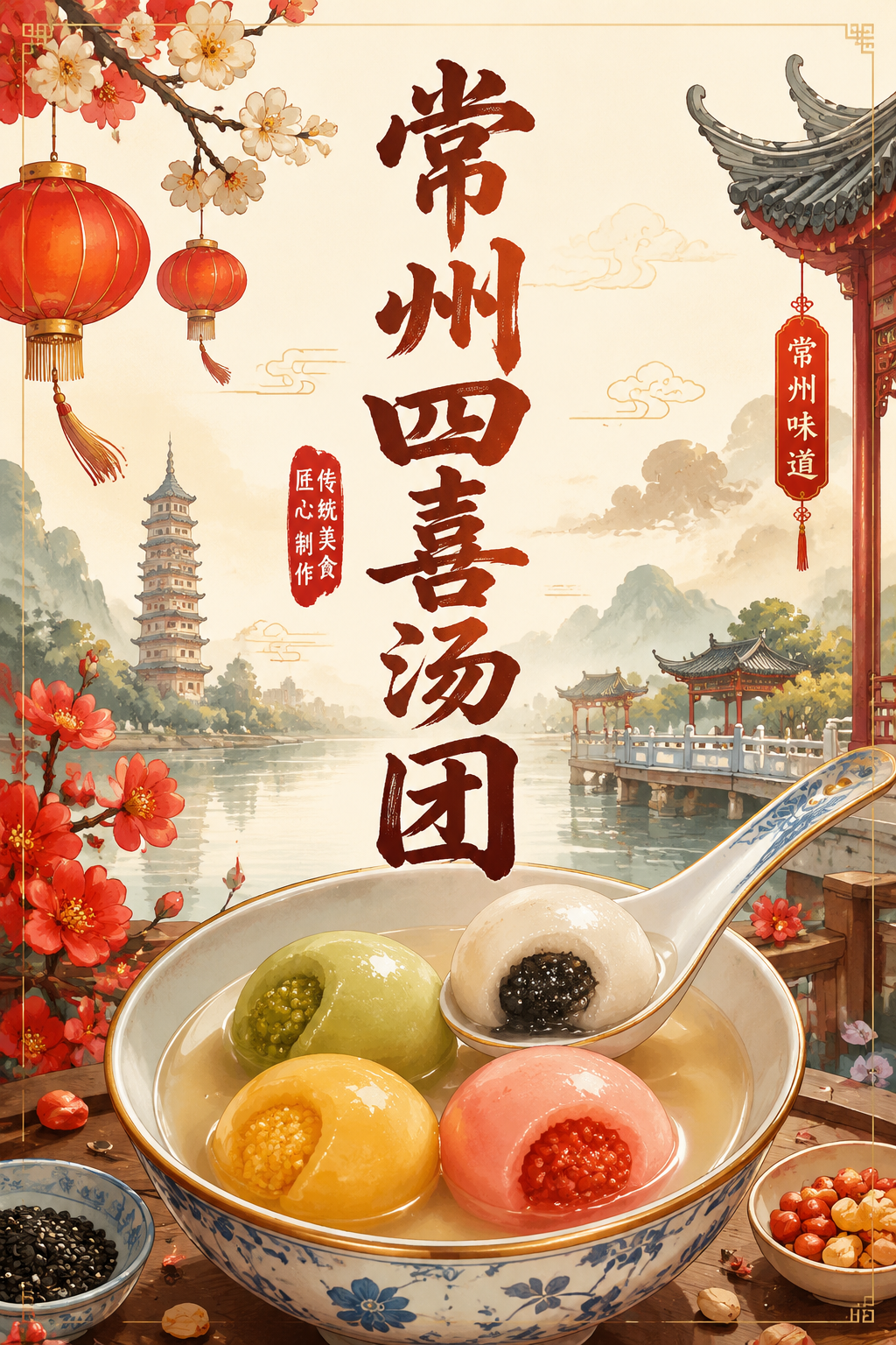 常州四喜汤团