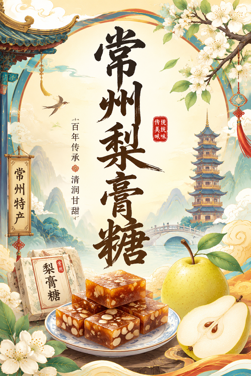 常州梨膏糖