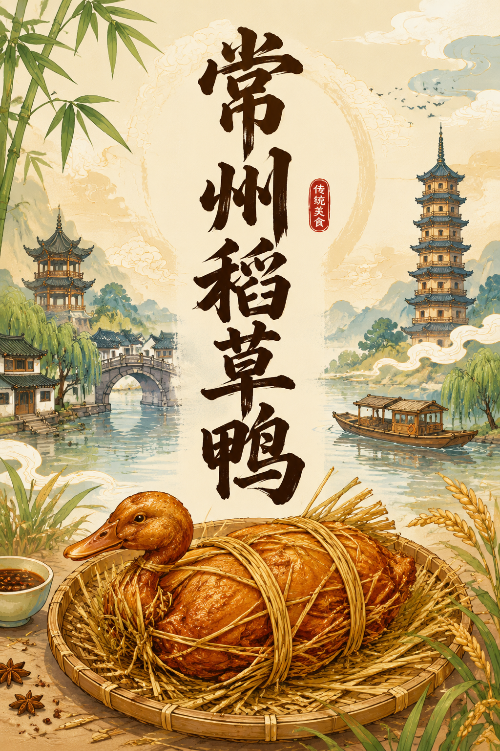常州稻草鸭