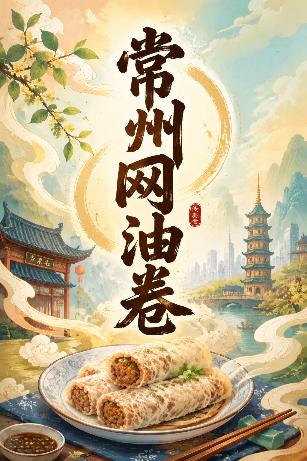 常州网油卷