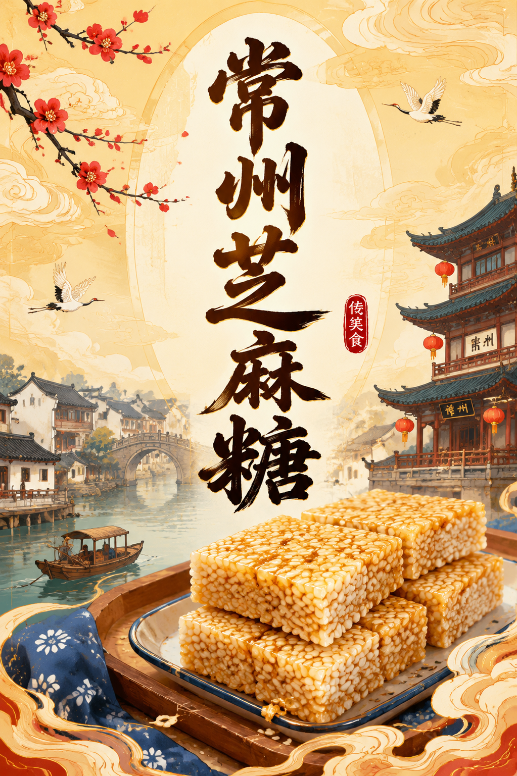 常州芝麻糖