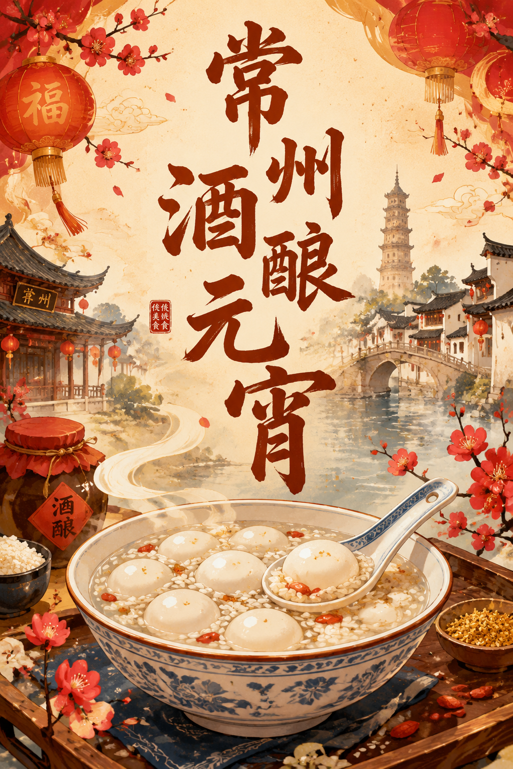常州酒酿元宵