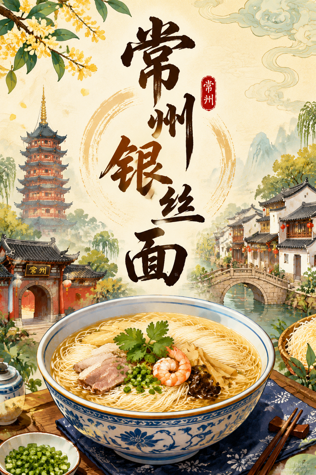 常州银丝面