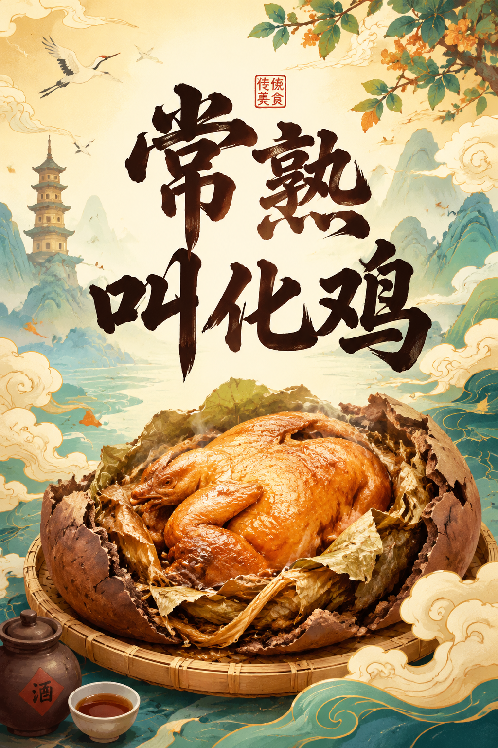 常熟叫化鸡