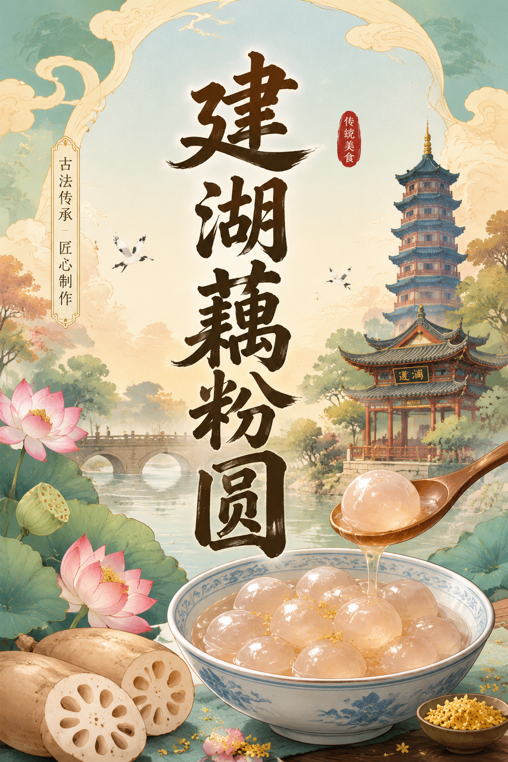 建湖藕粉圆