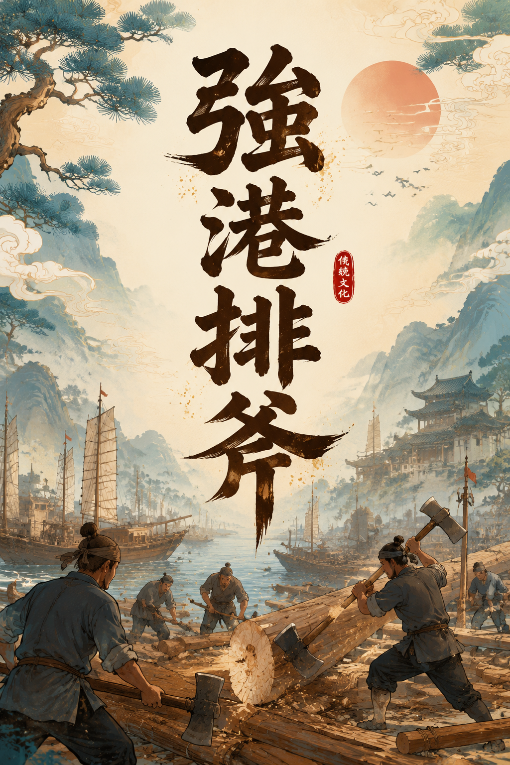 弶港排斧