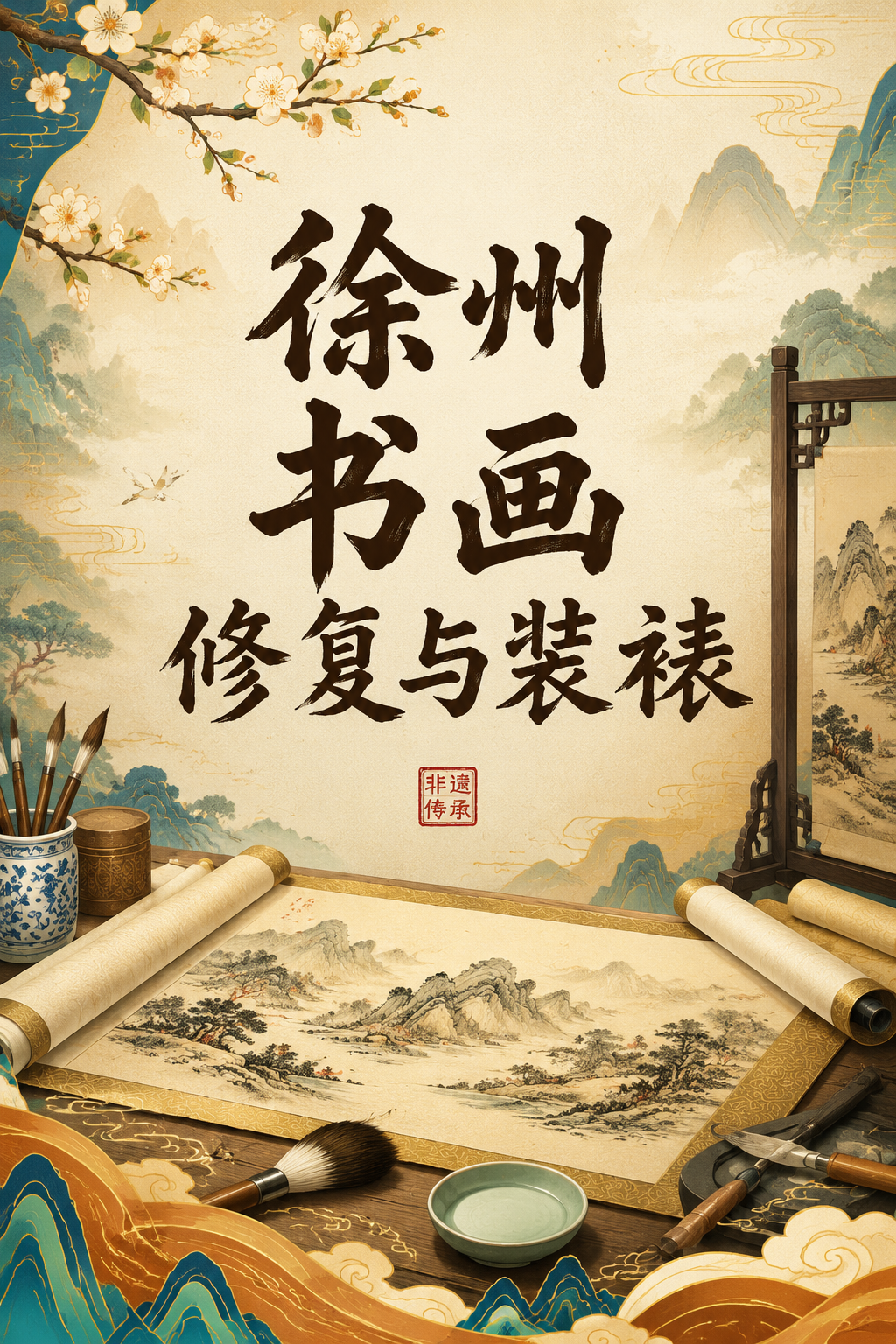 徐州书画修复与装裱