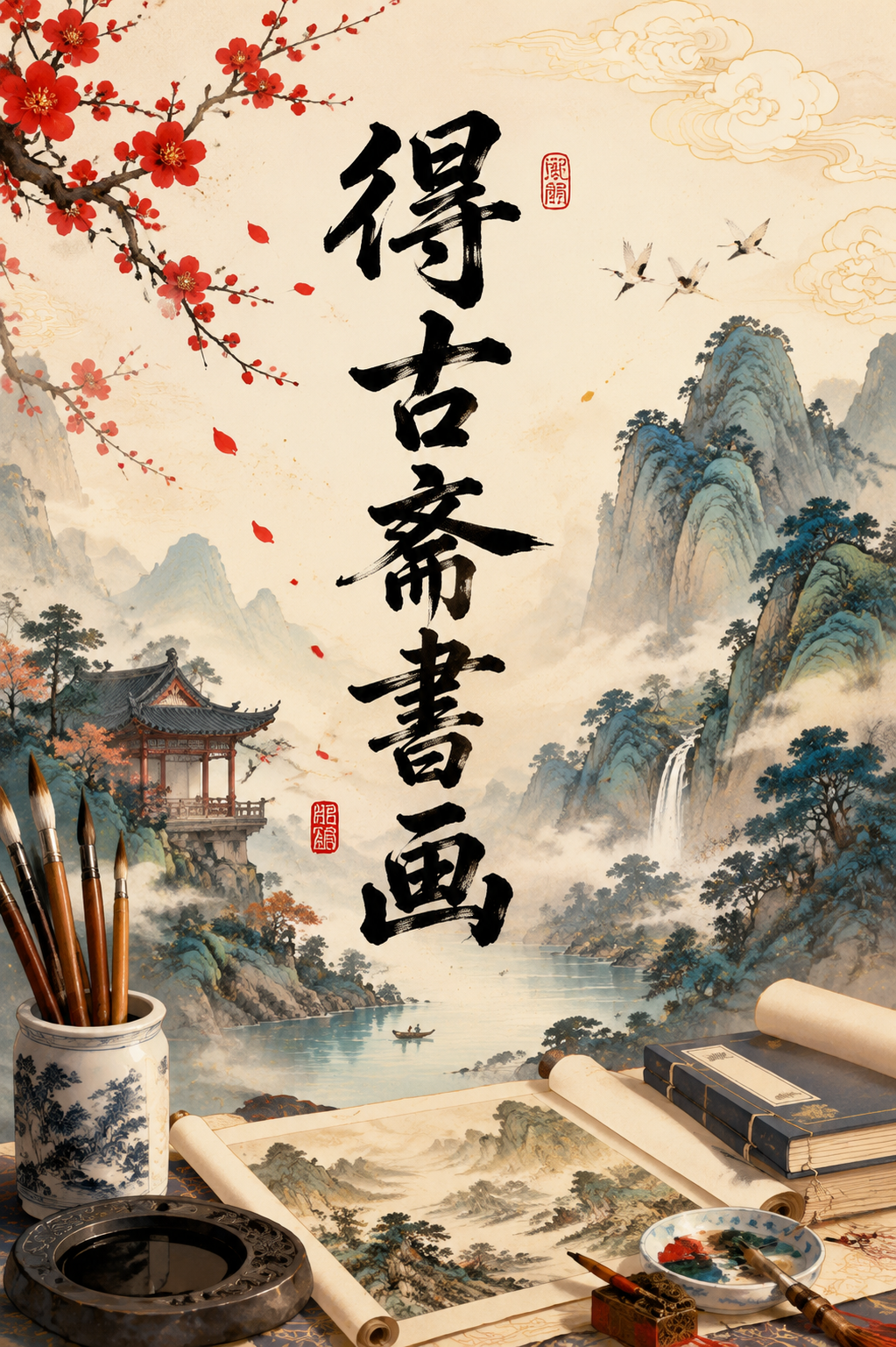 得古斋书画
