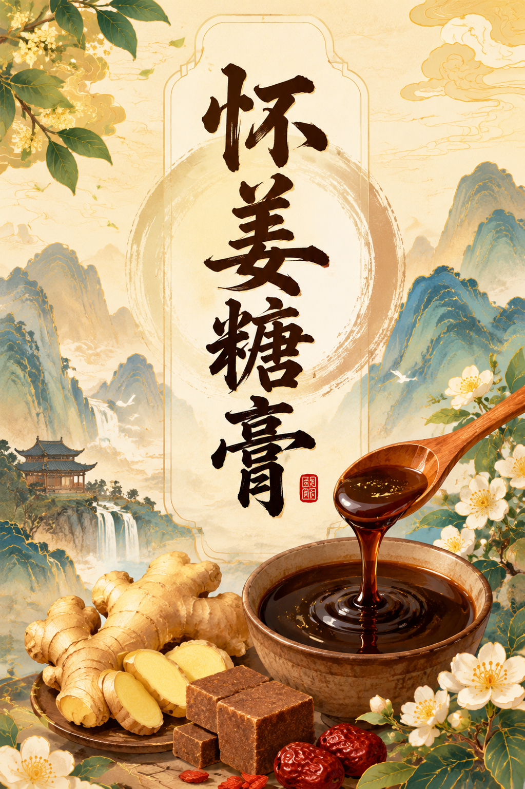 怀姜糖膏
