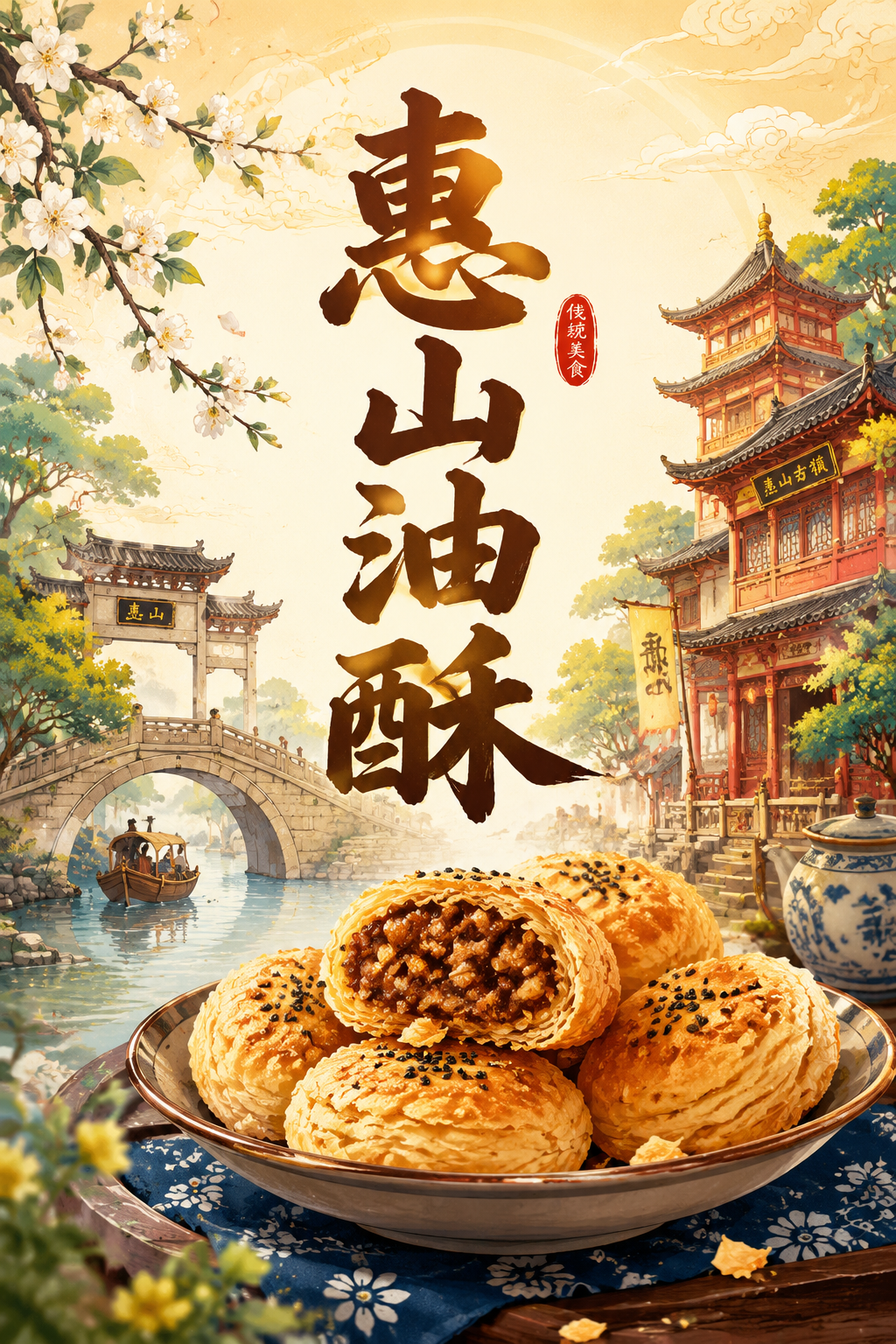 惠山油酥