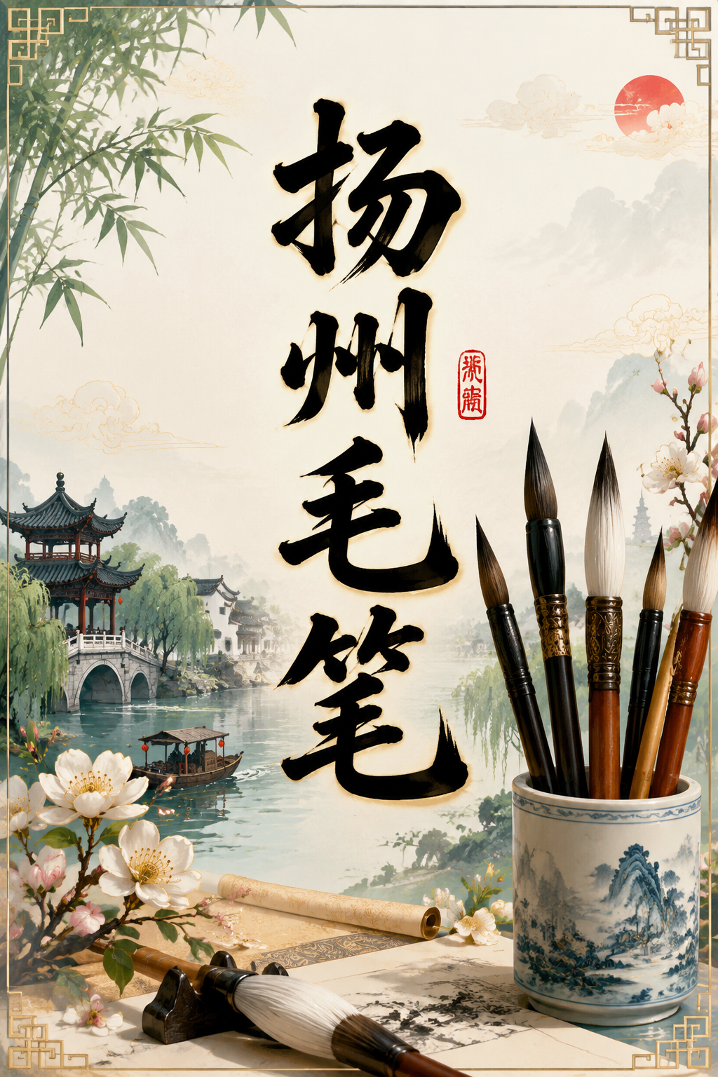 扬州毛笔