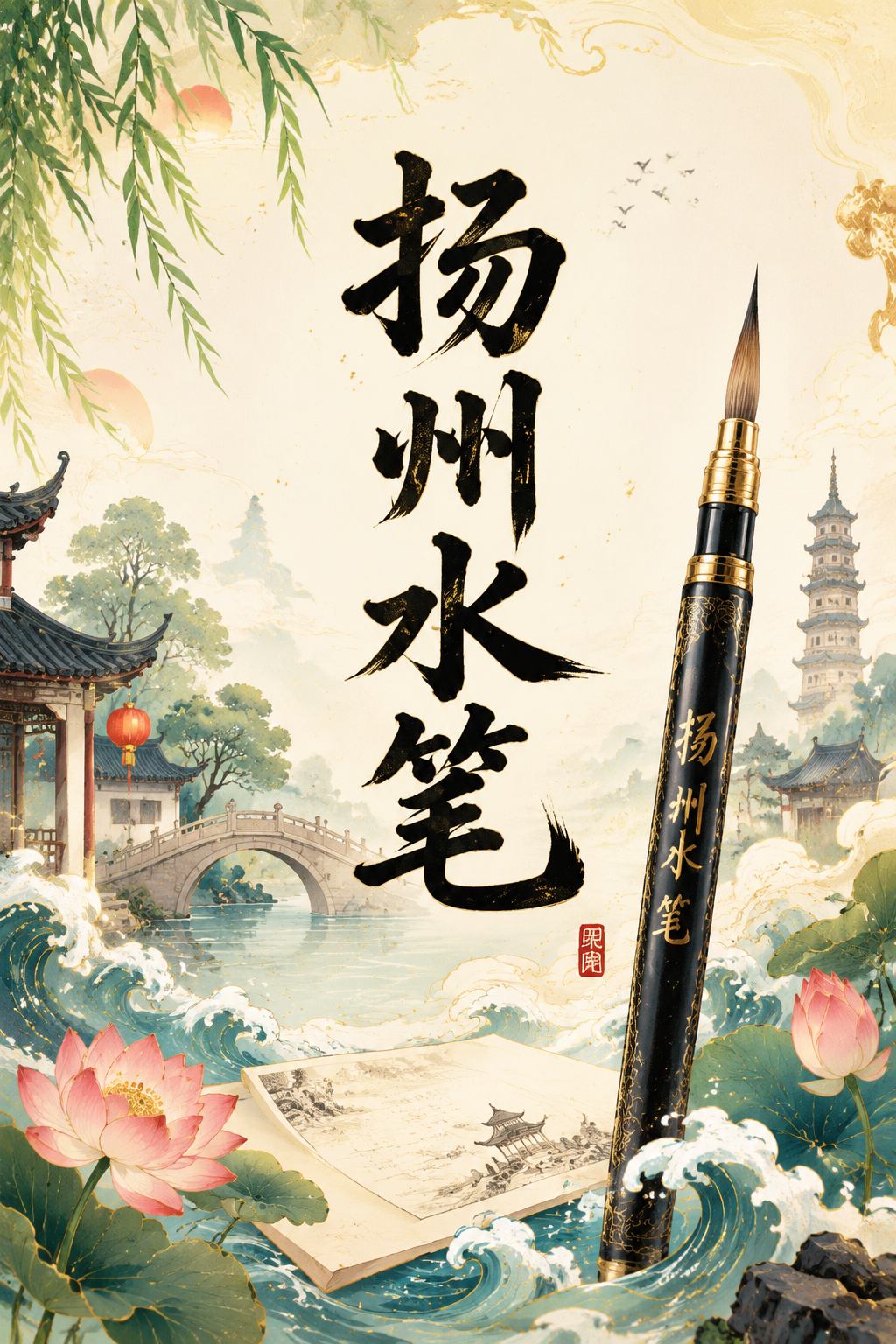 扬州水笔
