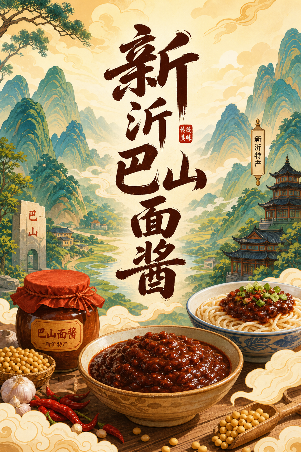 新沂巴山面酱