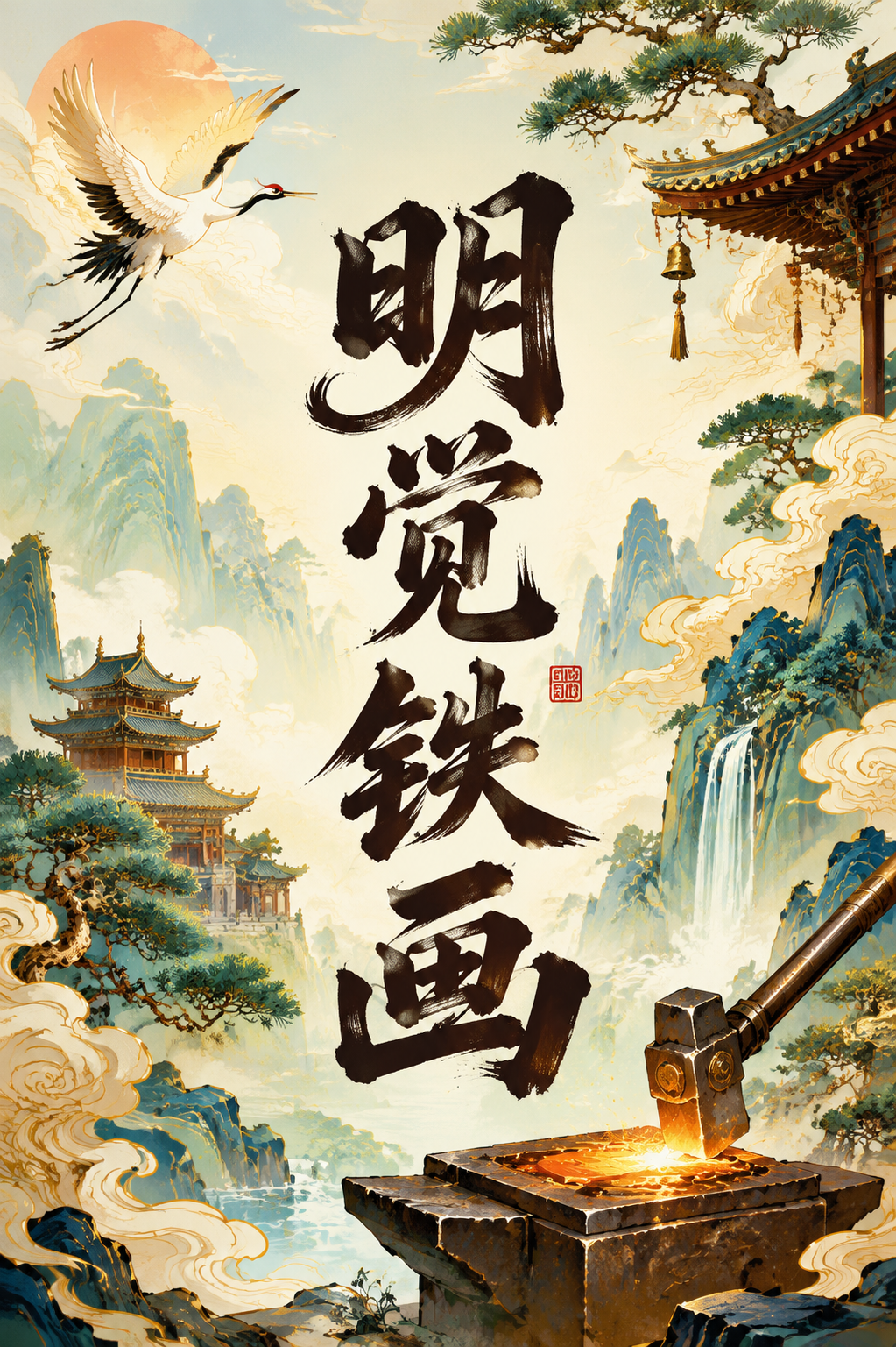 明觉铁画