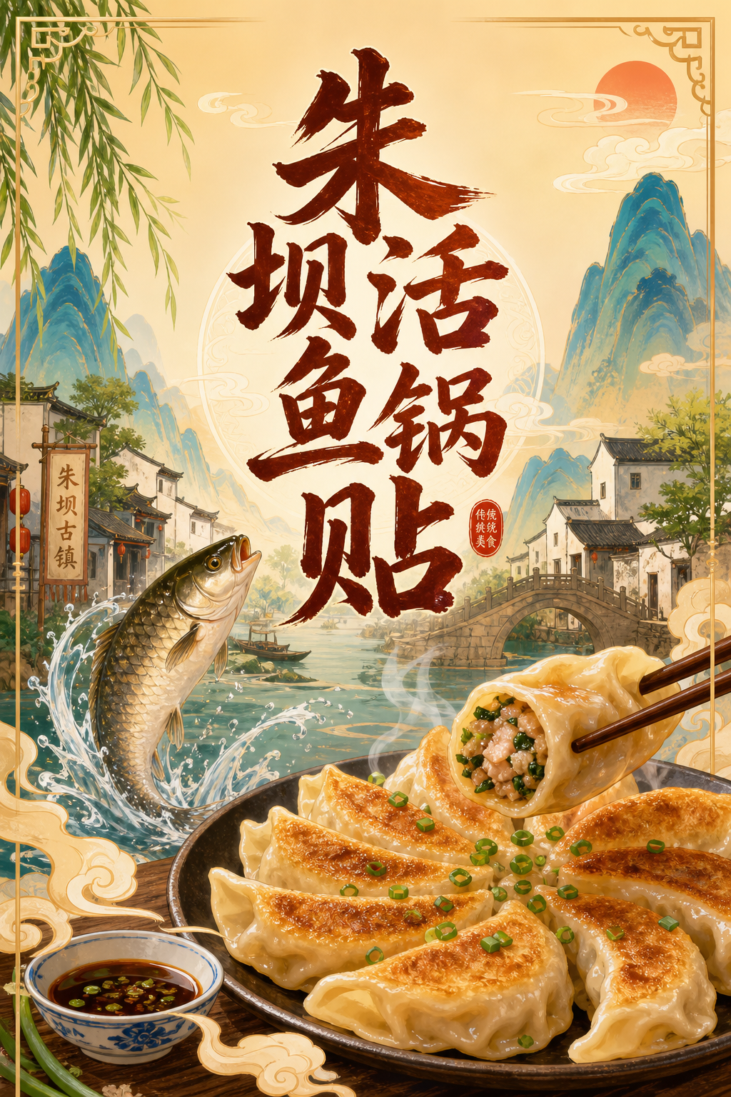 朱坝活鱼锅贴