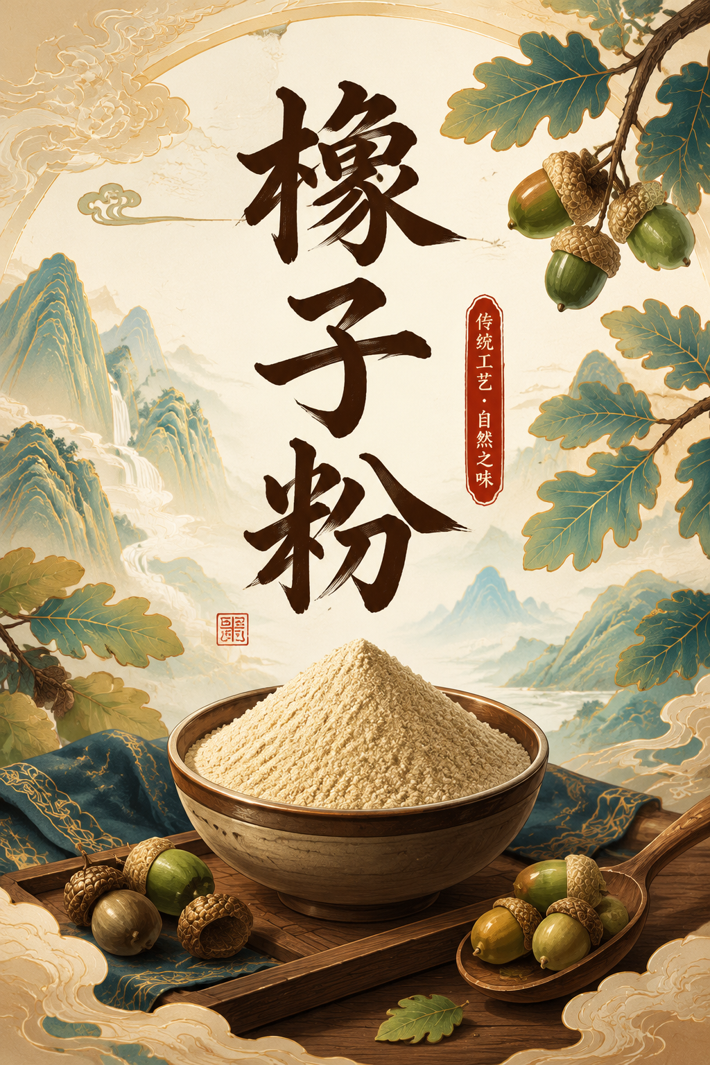 橡子粉