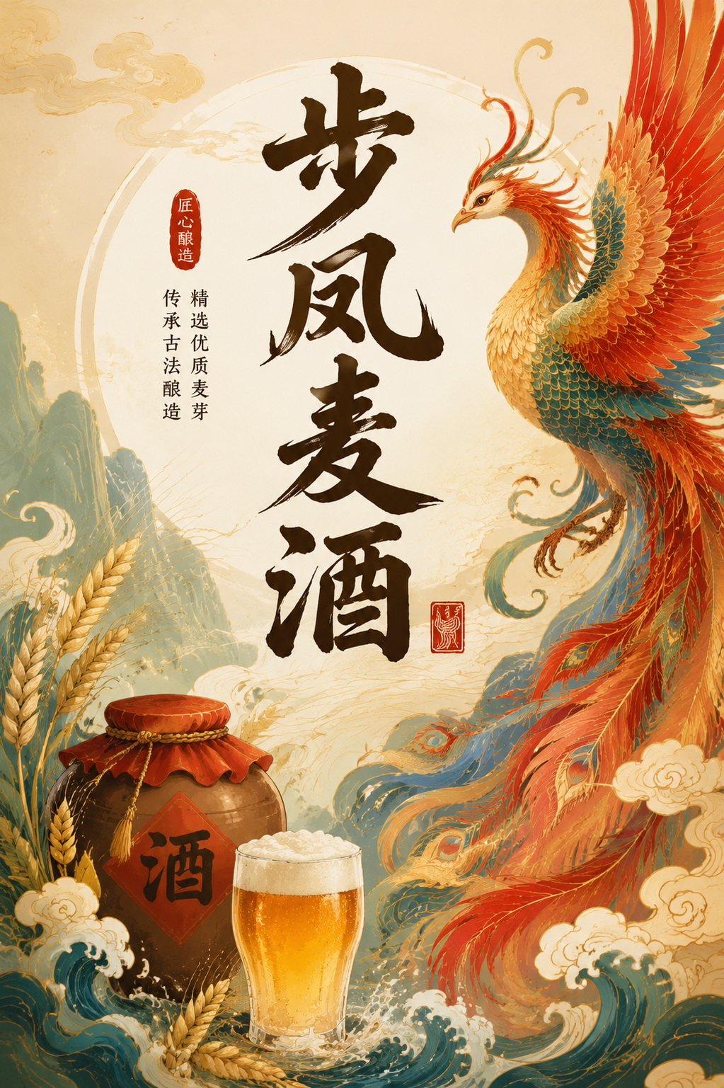 步凤麦酒
