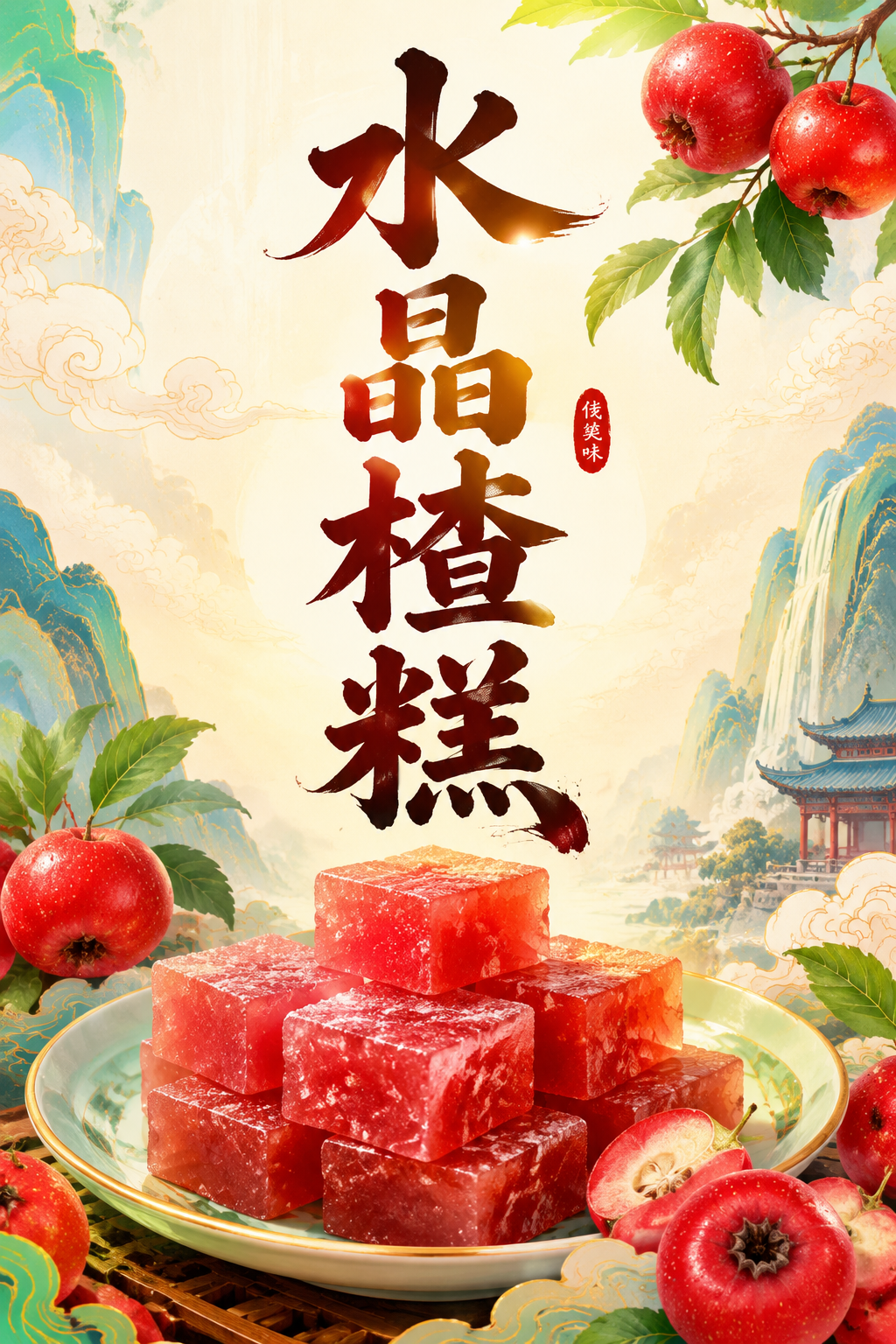 水晶楂糕