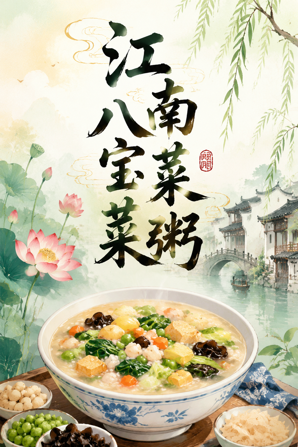 江南八宝菜粥