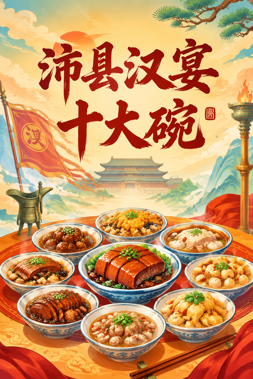 沛县汉宴十大碗