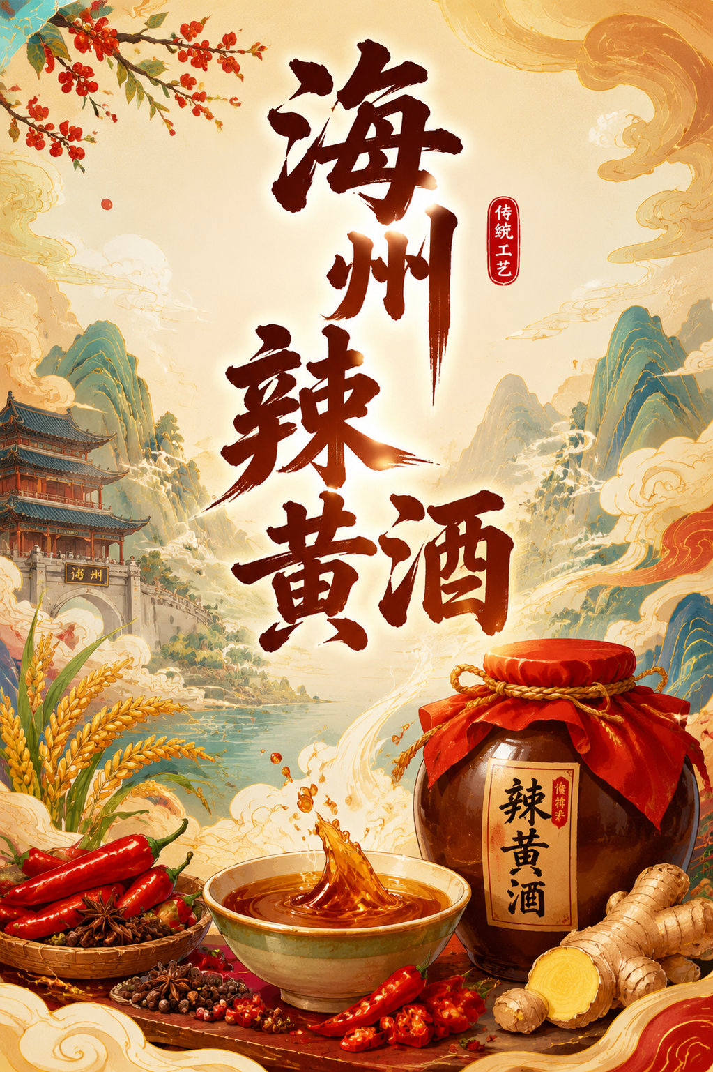 海州辣黄酒