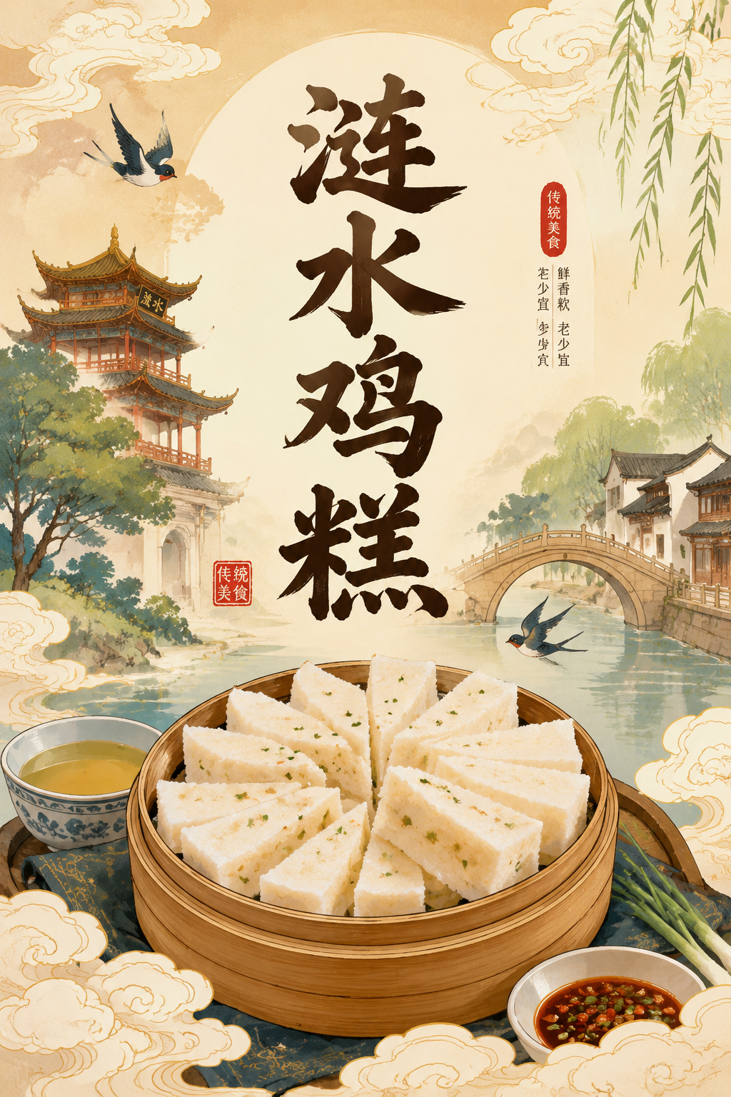 涟水鸡糕
