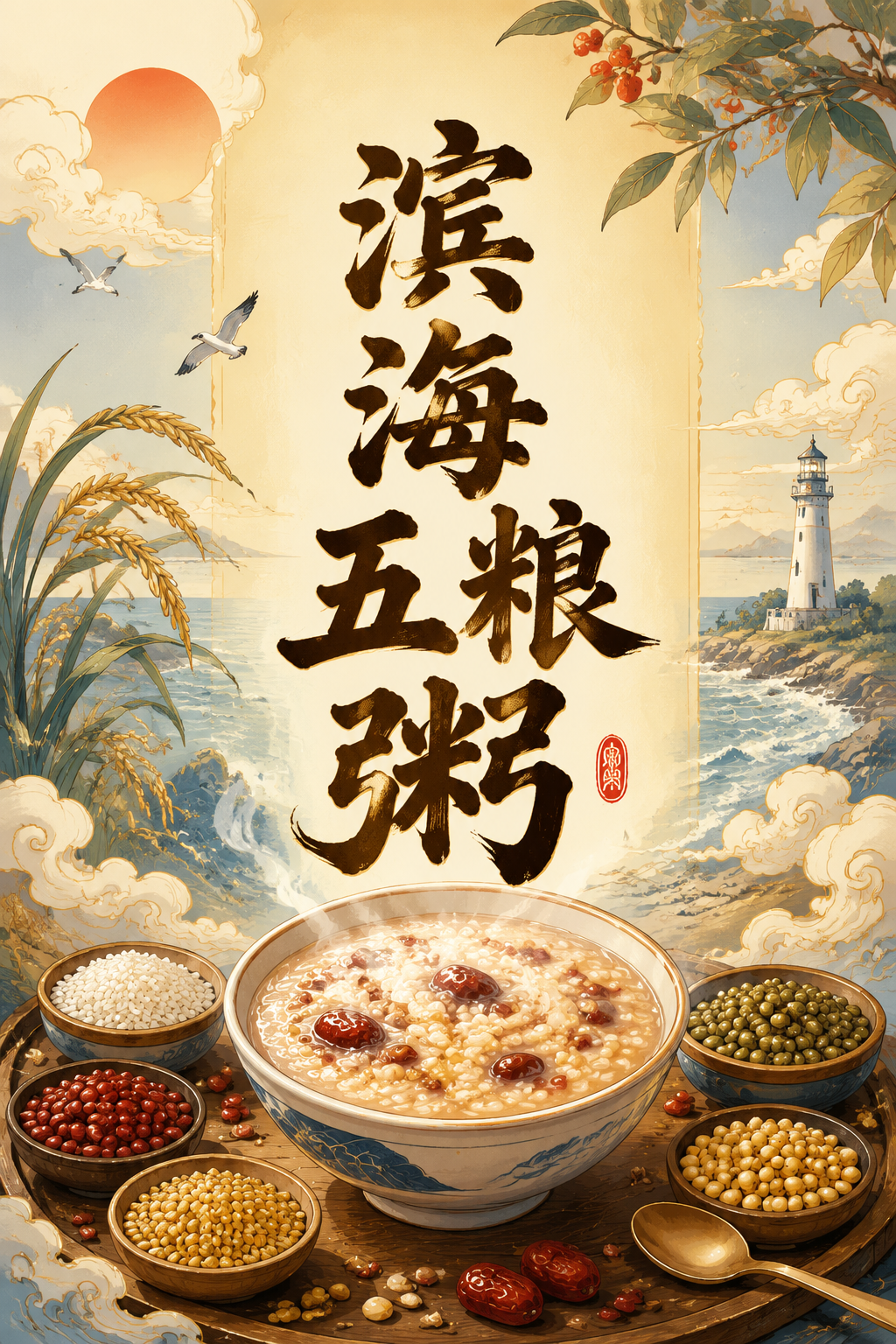 滨海五粮粥
