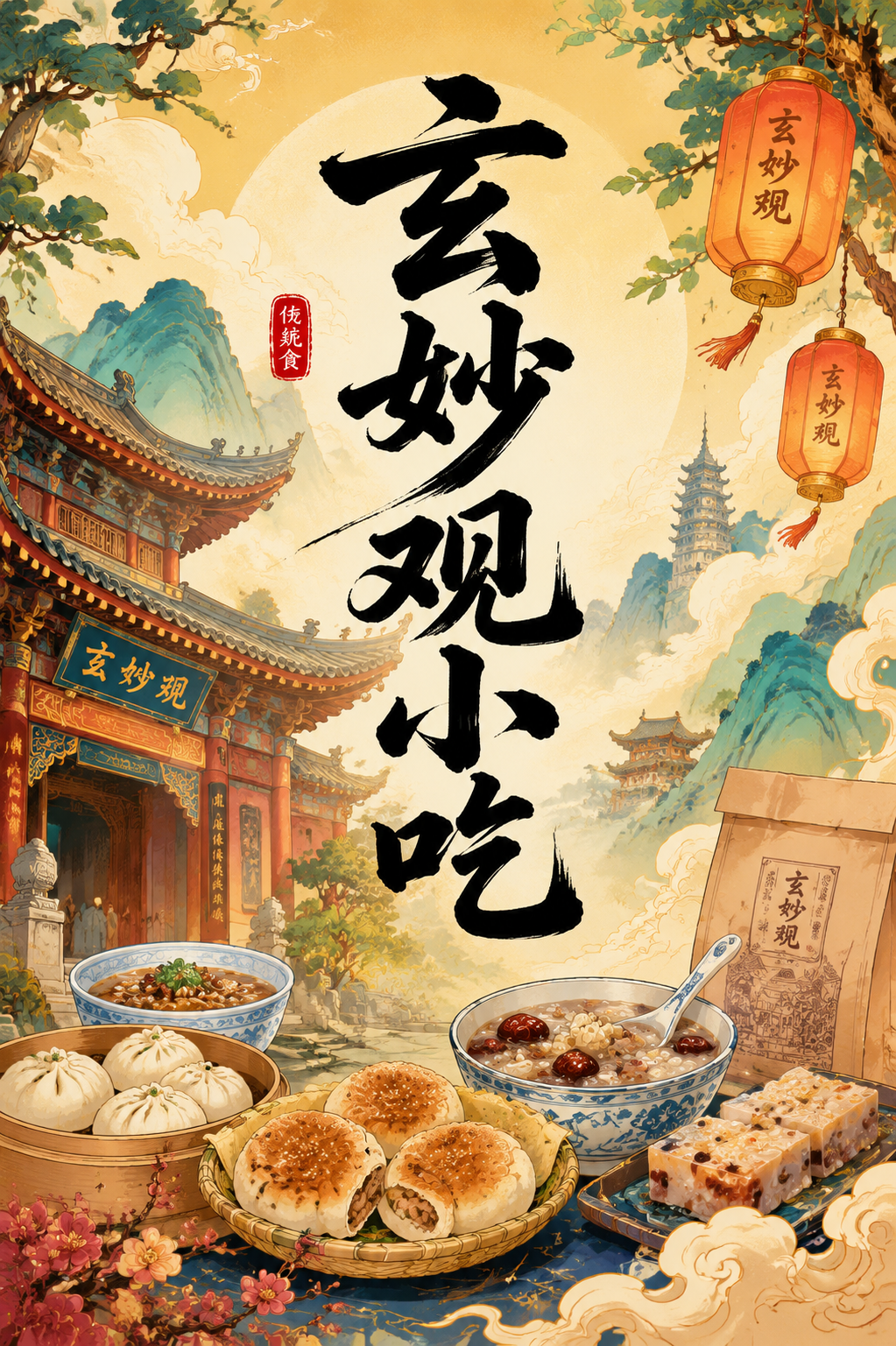 玄妙观小吃