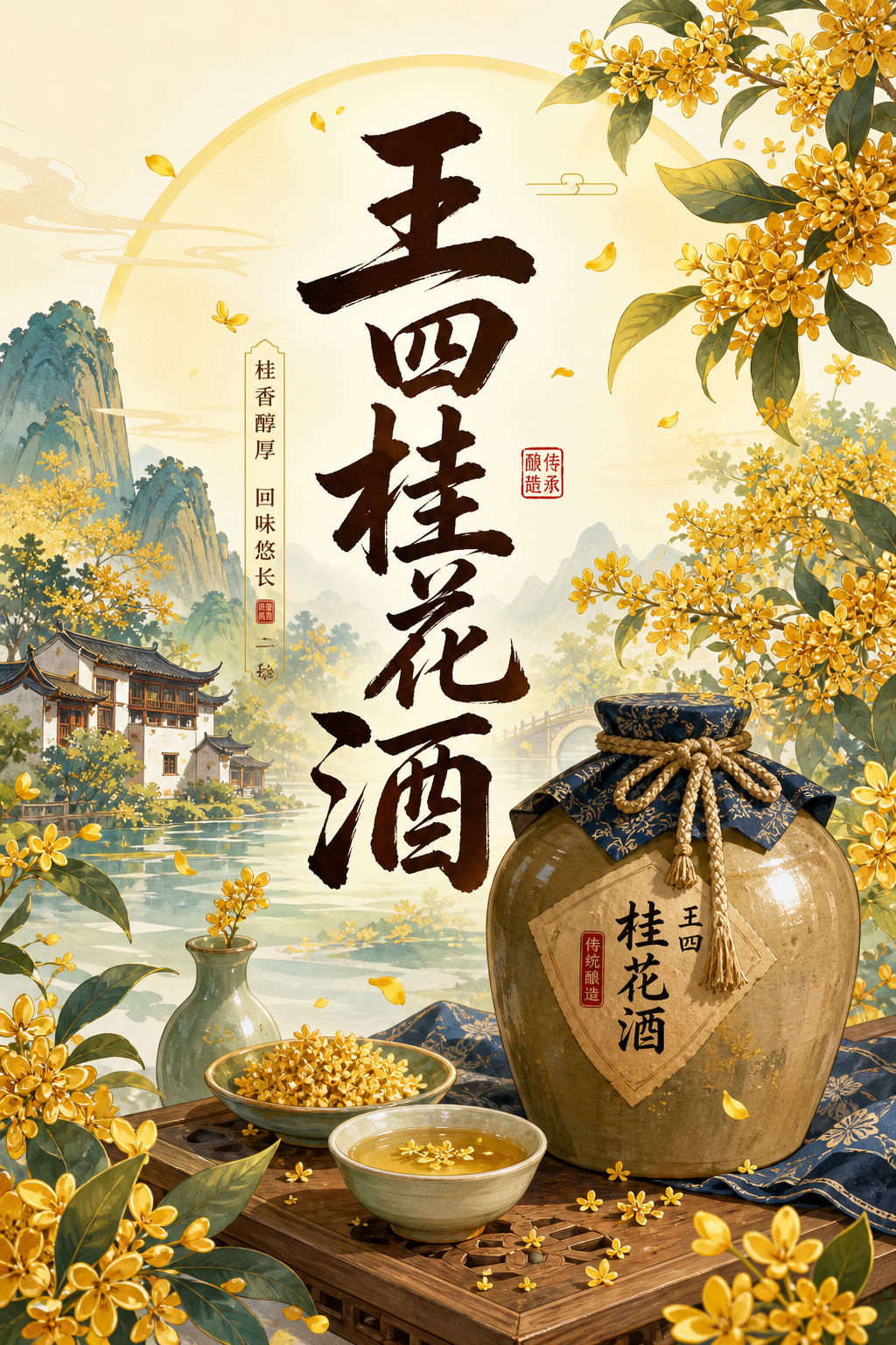王四桂花酒