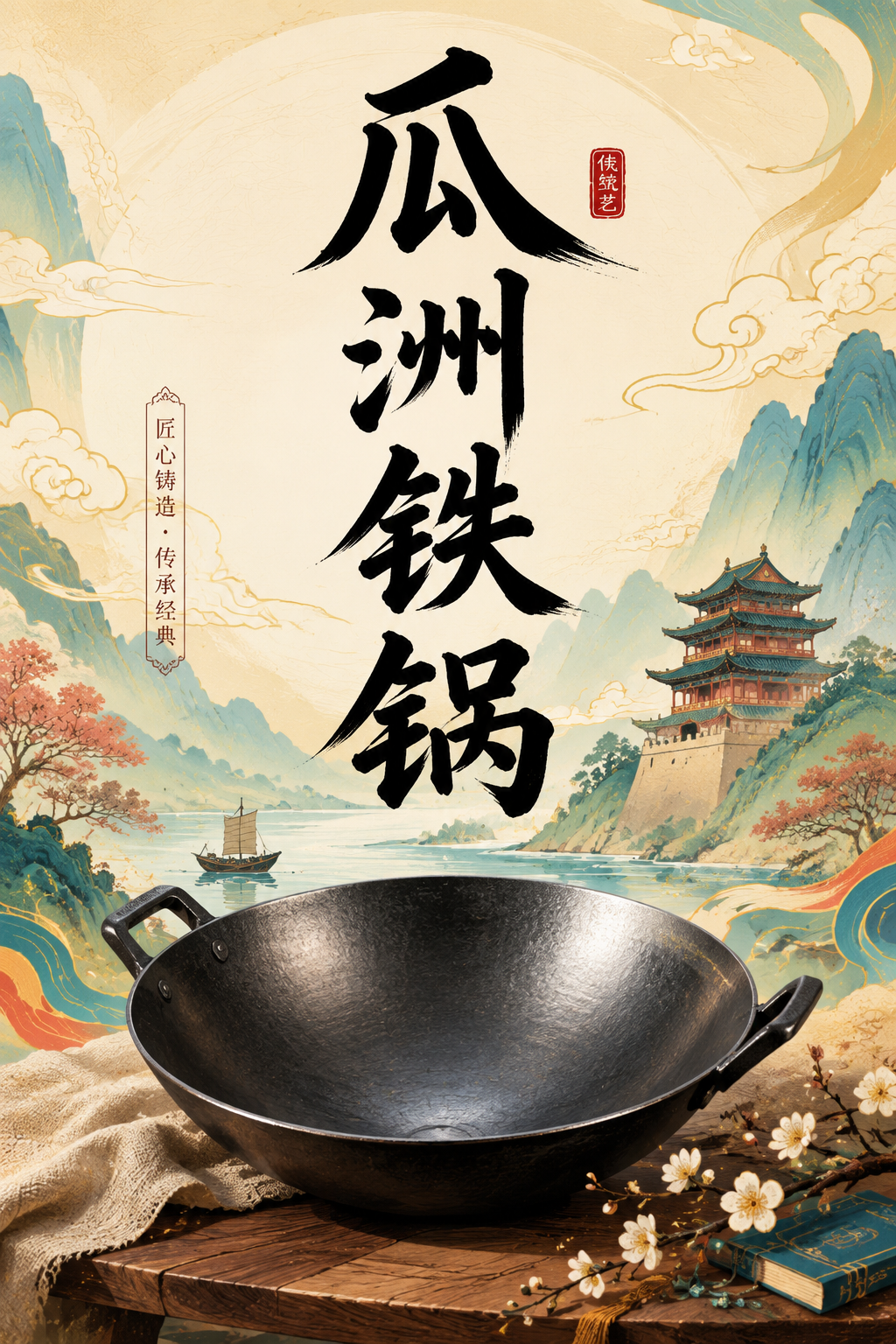 瓜洲铁锅
