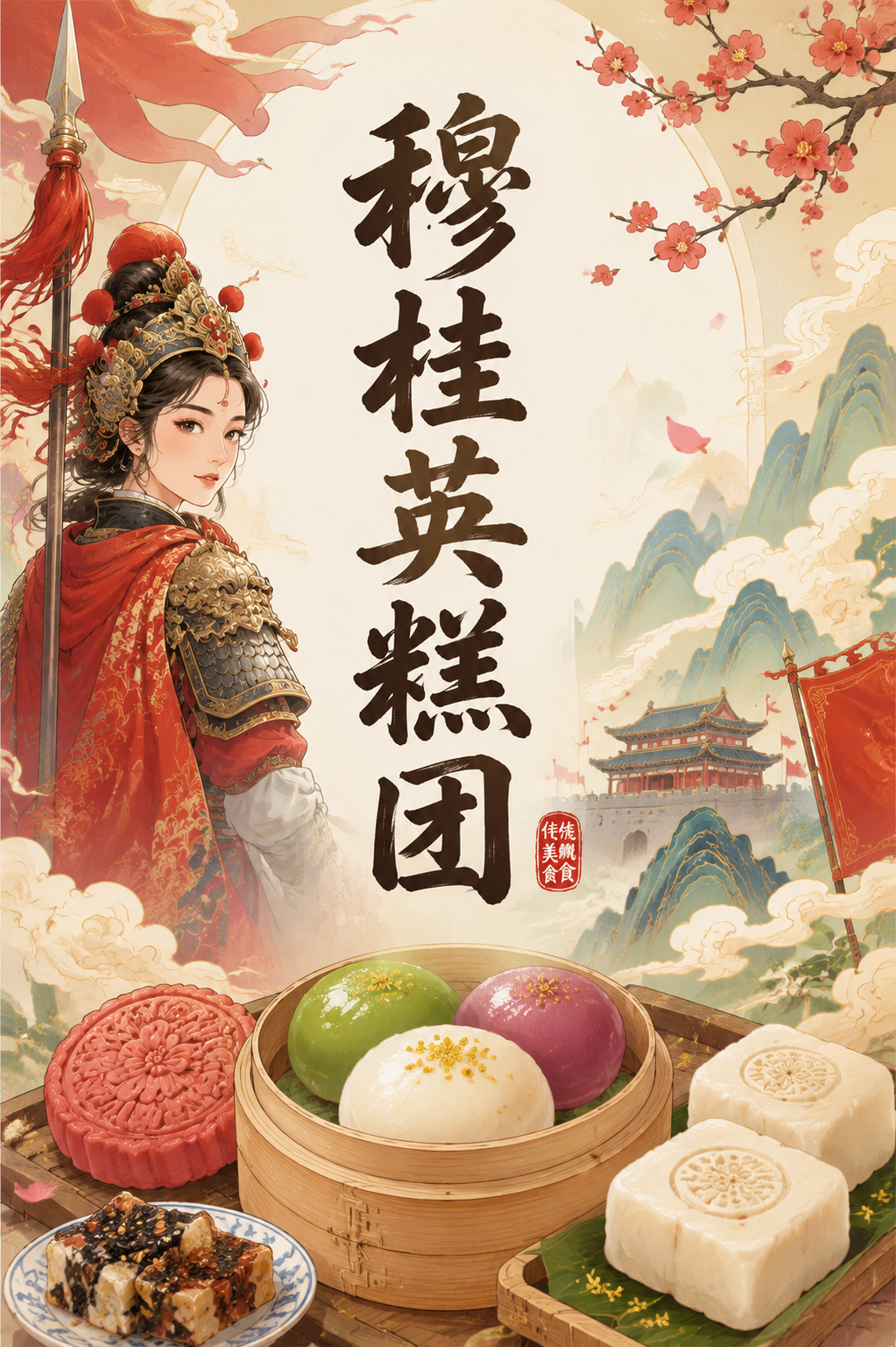 穆桂英糕团