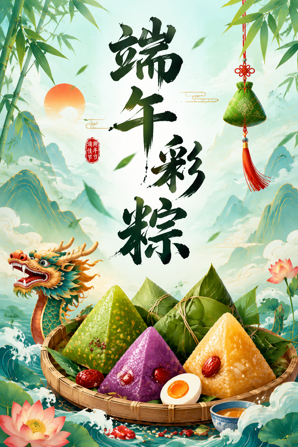 端午彩粽