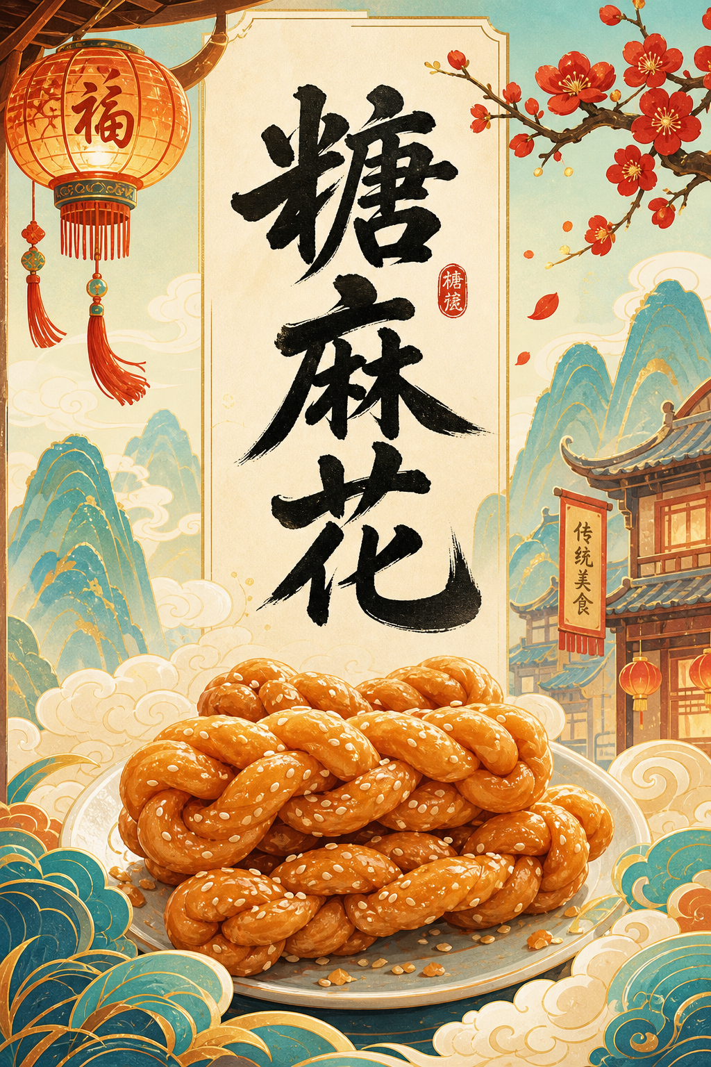 糖麻花