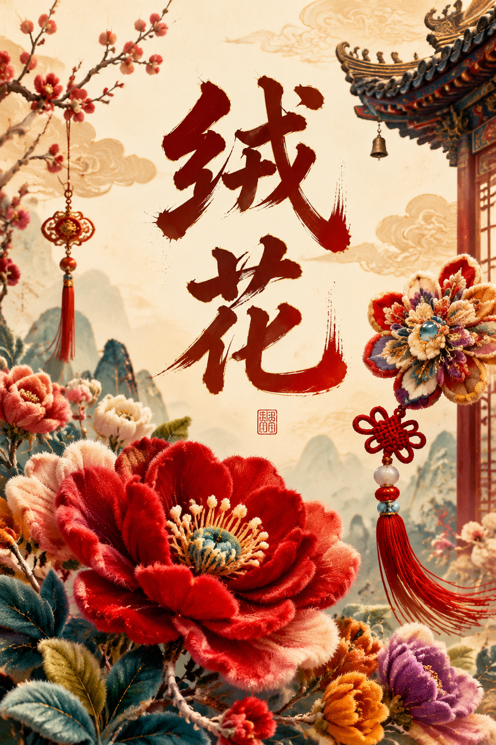 绒花