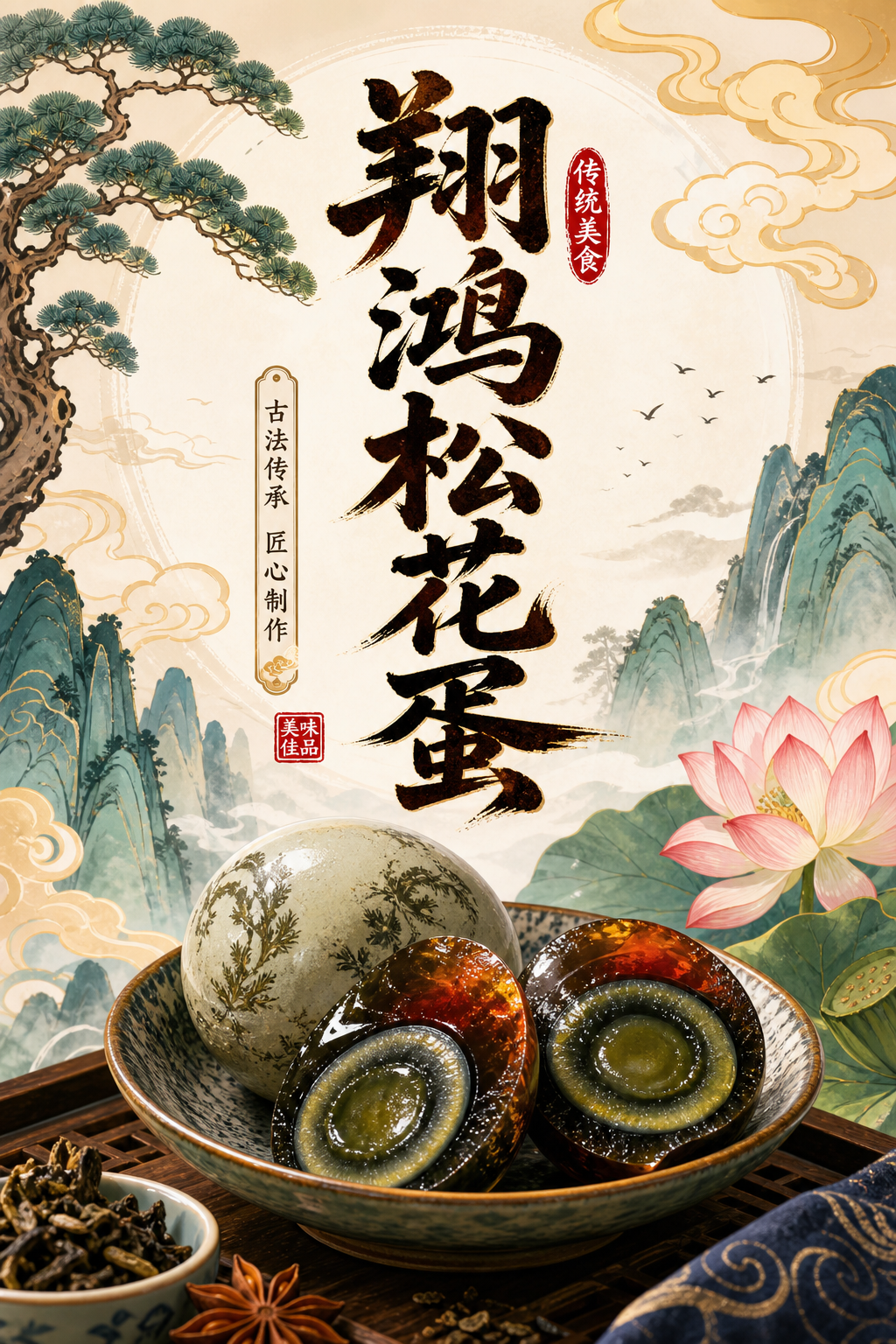 翔鸿松花蛋