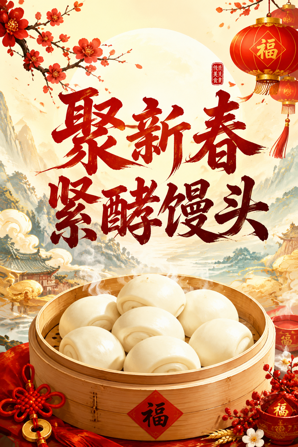 聚新春紧酵馒头