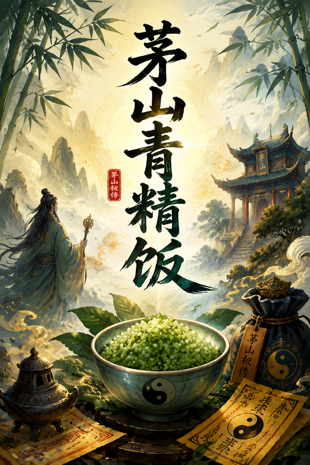 茅山青精饭