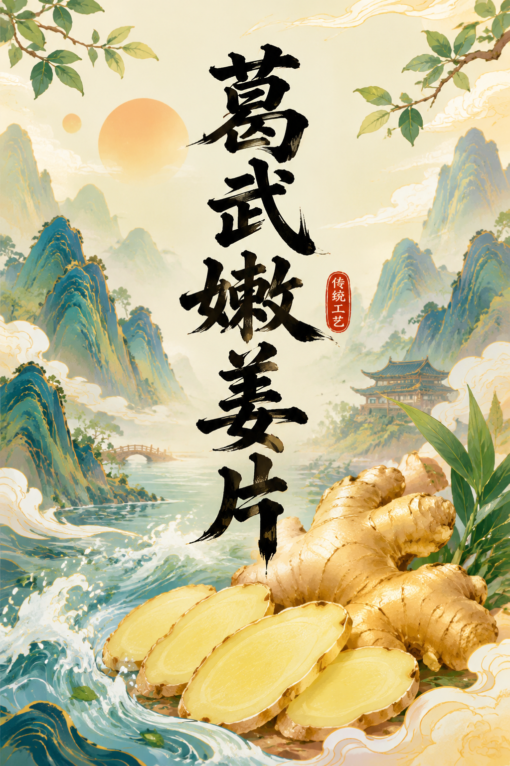 葛武嫩姜片