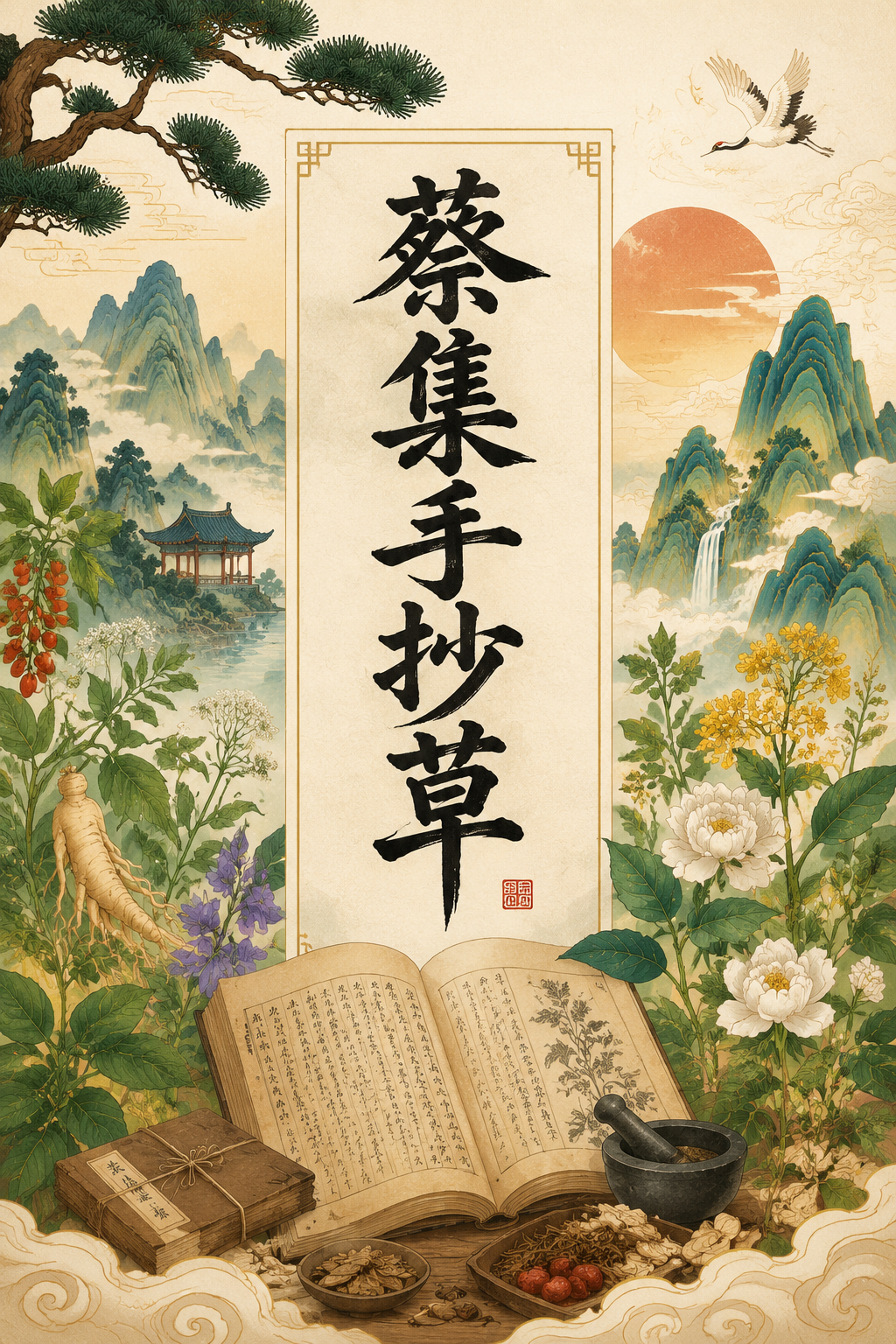 蔡集手抄草