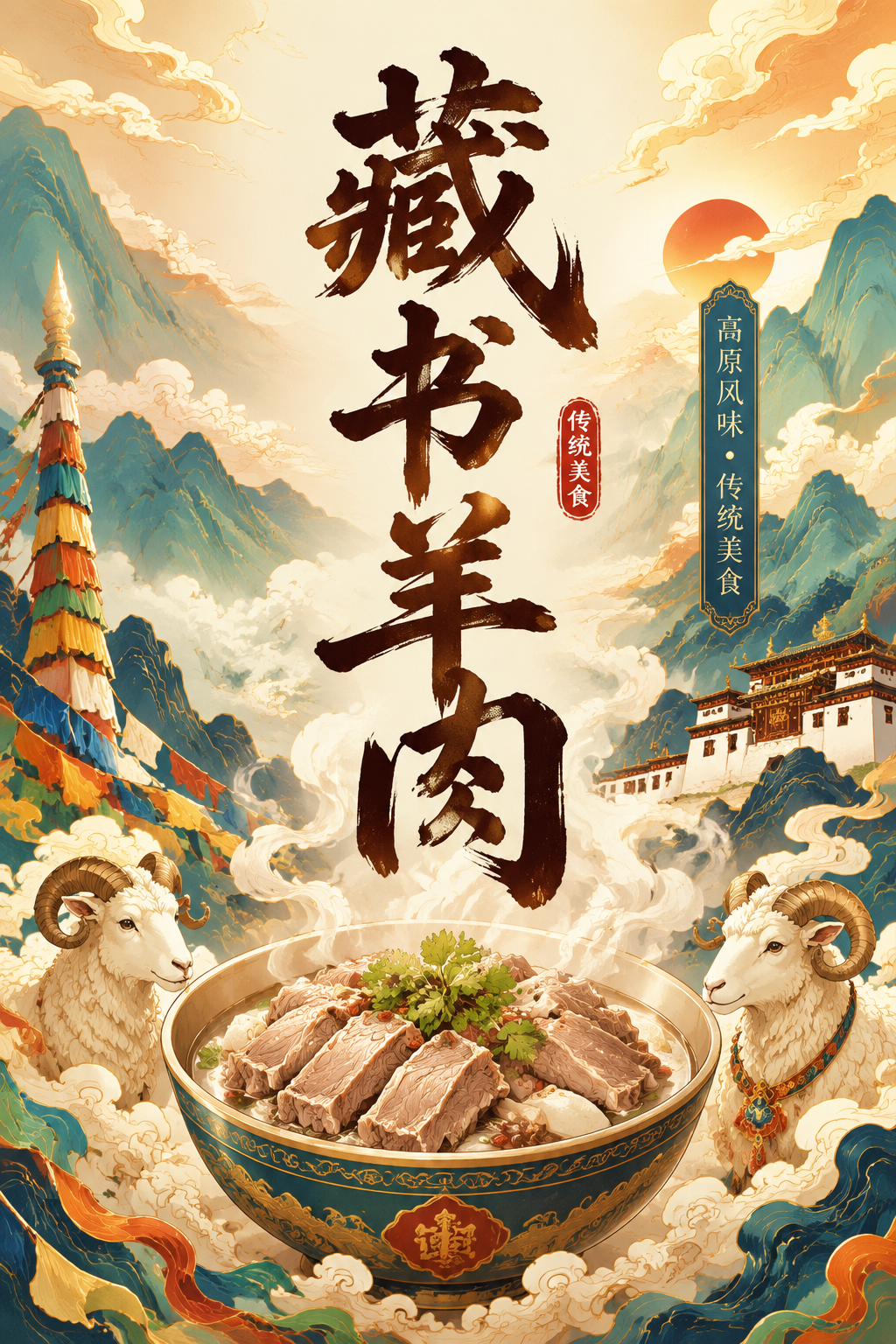 藏书羊肉