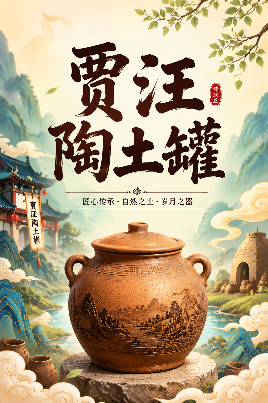 贾汪陶土罐
