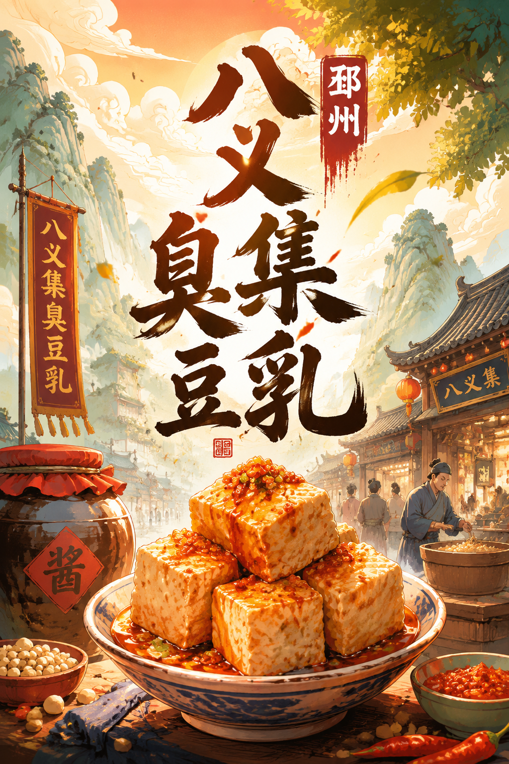邳州八义集臭豆乳
