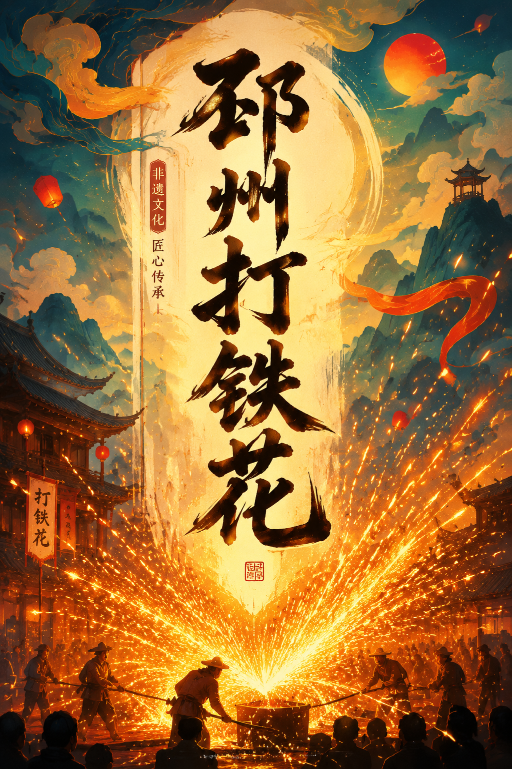 邳州打铁花
