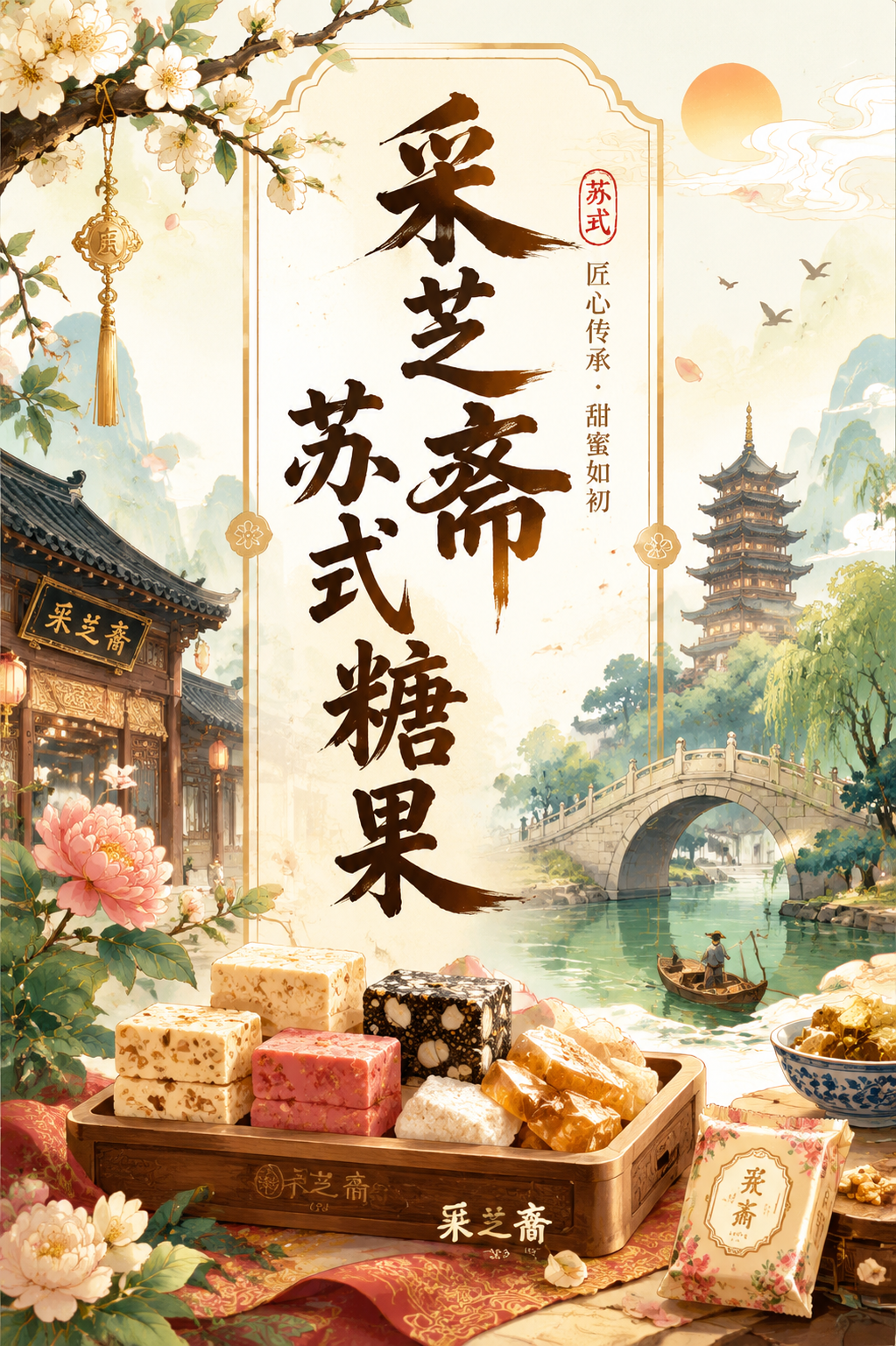 采芝斋苏式糖果
