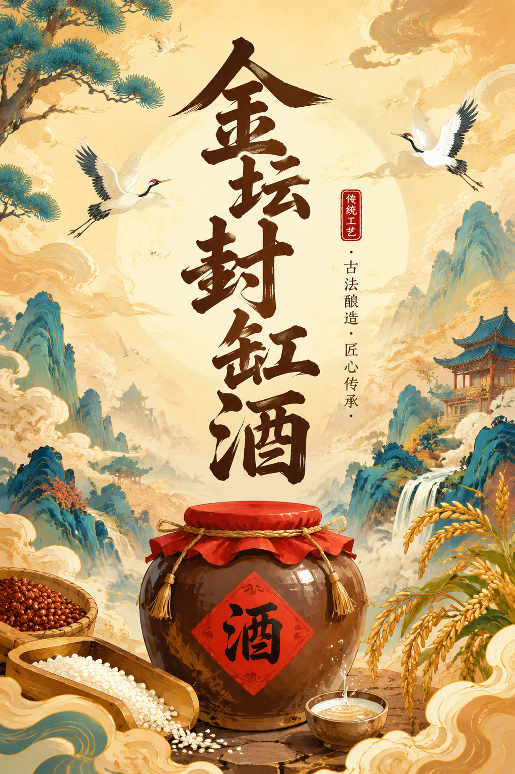 金坛封缸酒