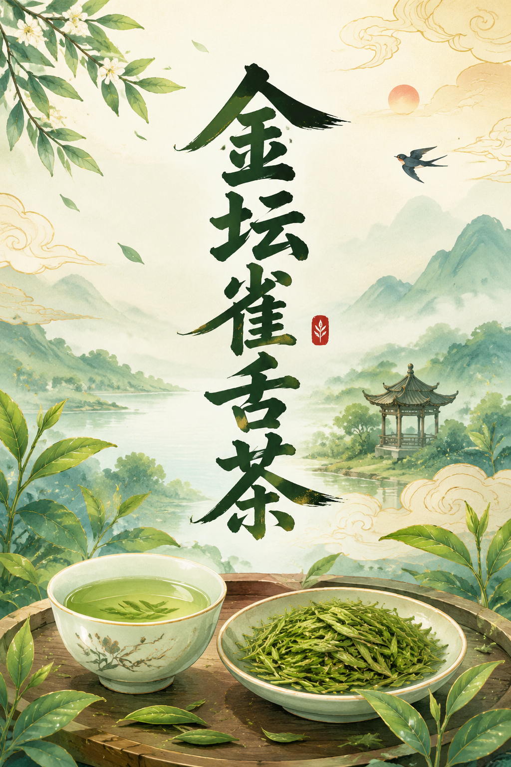 金坛雀舌茶
