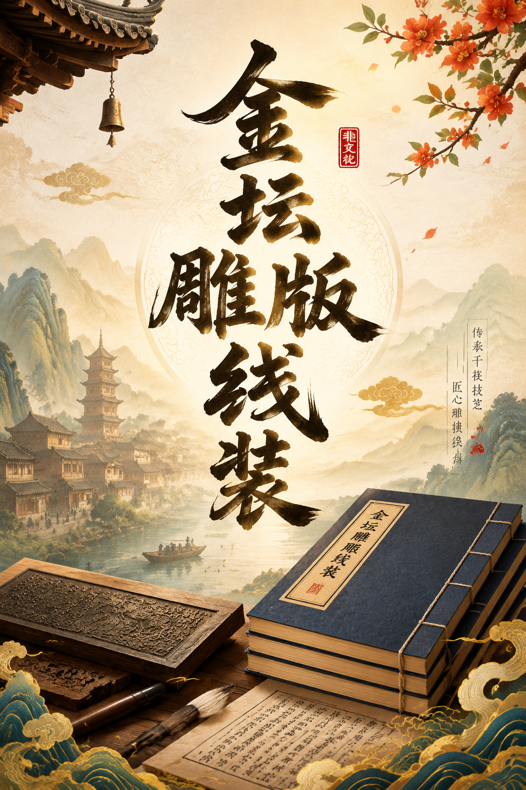 金坛雕版线装