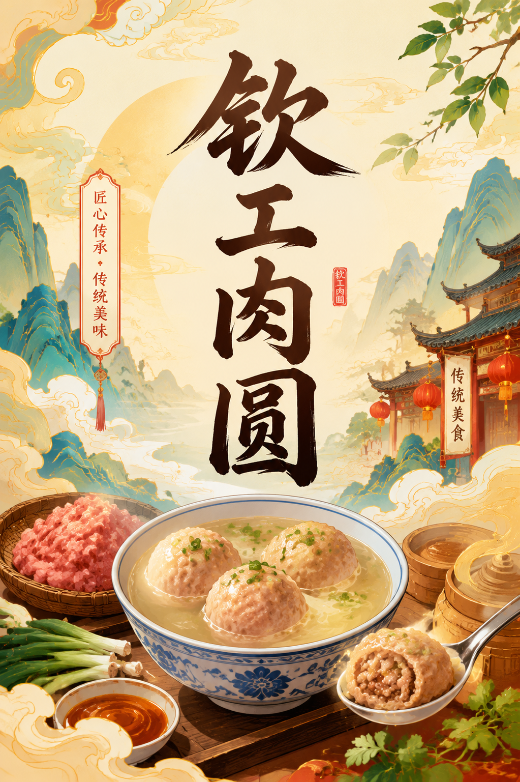 钦工肉圆