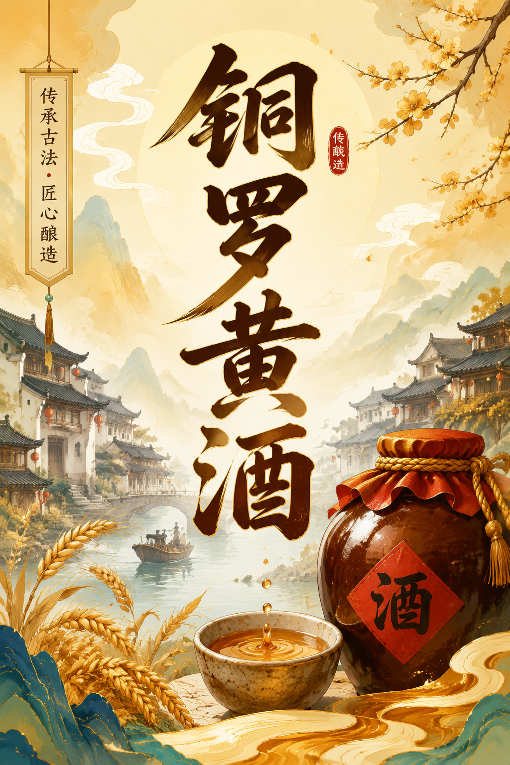 铜罗黄酒